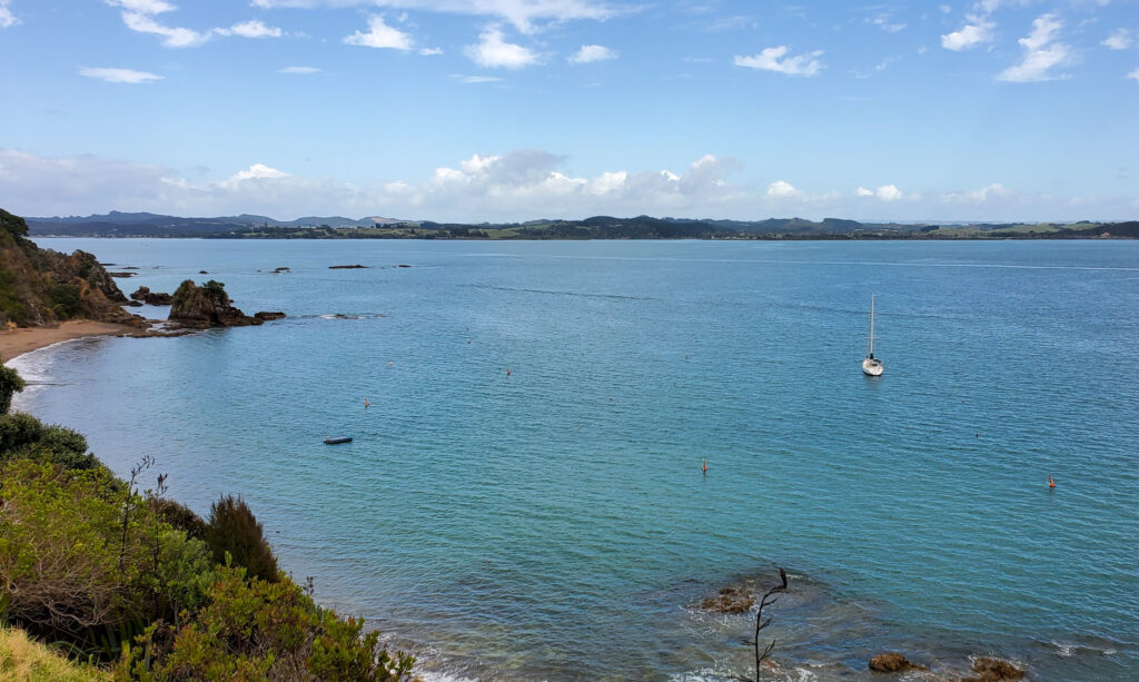 View from hill Russell, Bay of Islands