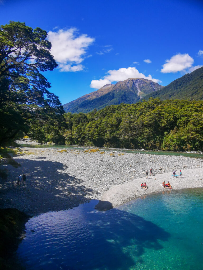 Blue Pools, Haast Pass, West Coast New Zealand