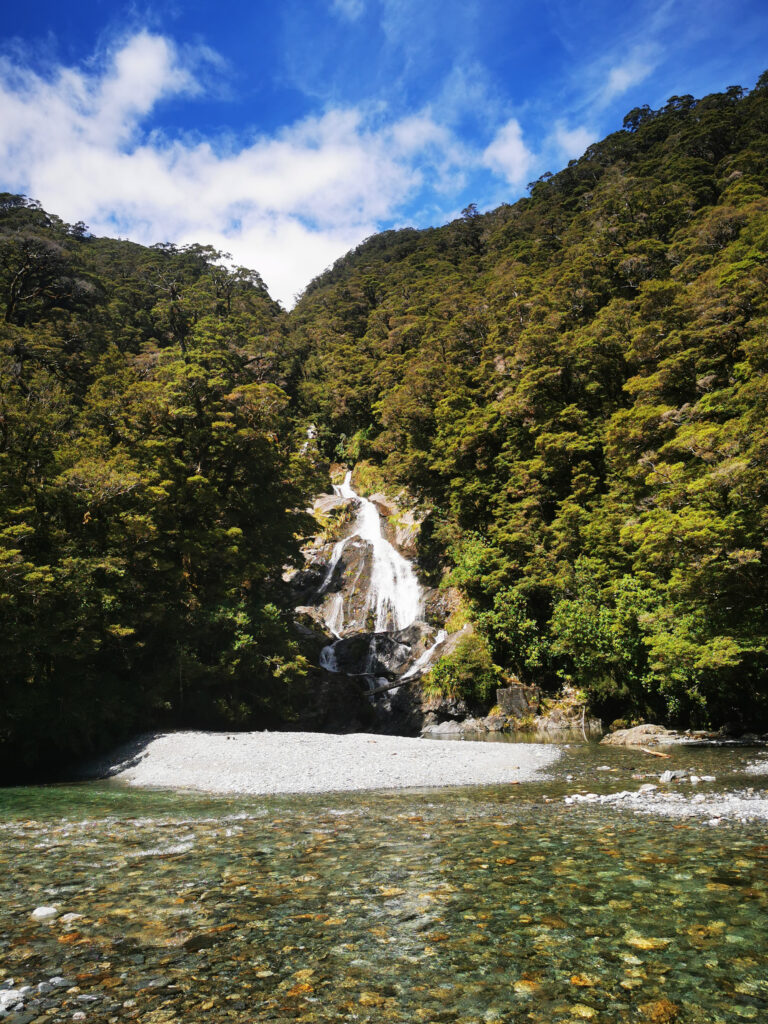 Roaring Billy Falls, Haast Pass, West Coast New Zealand