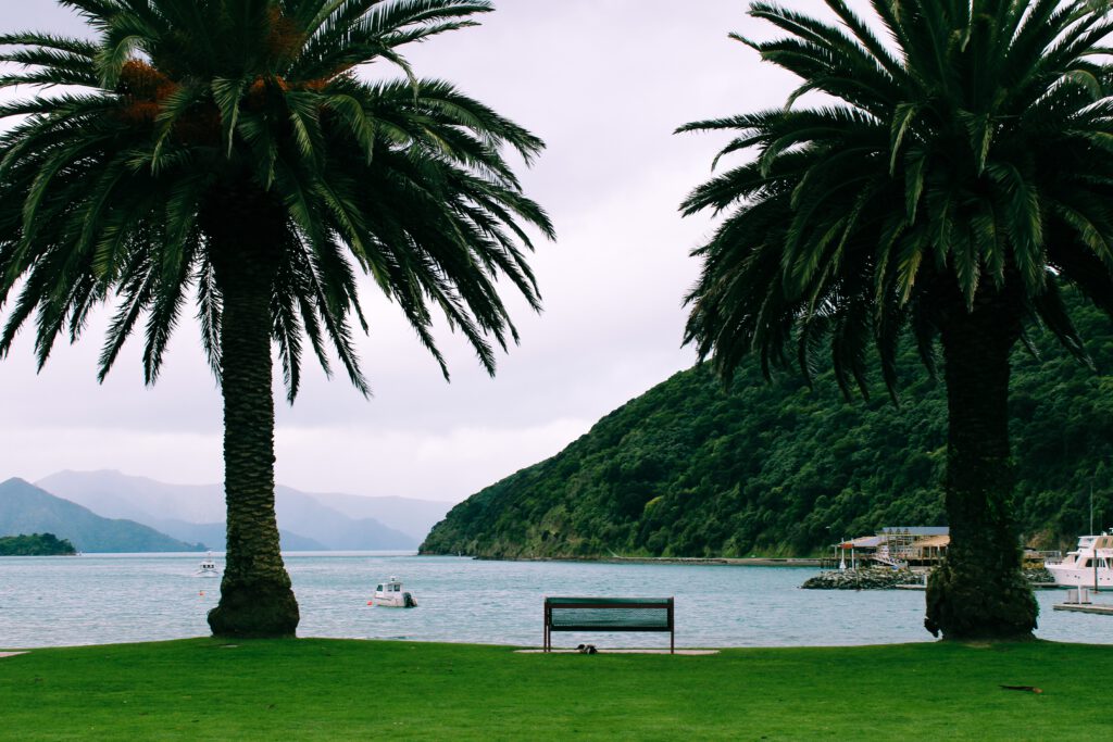 Memorial Park in Picton, New Zealand