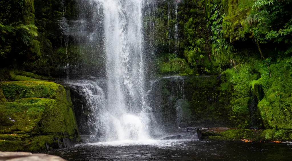 waterfalls in the Catlins, New Zealand
