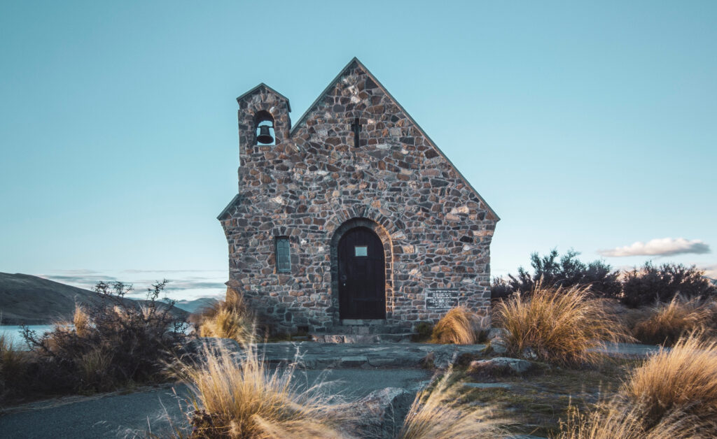Church of the Good Shepherd, short walks in Lake Tekapo, New Zealand