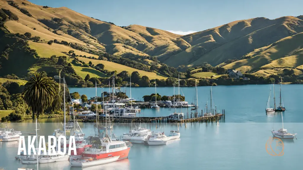 Akaroa, Canterbury Region of New Zealand