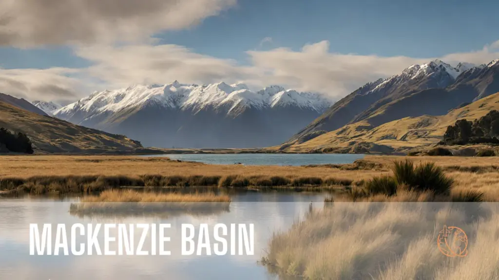 Mackenzie Basin District of Canterbury, New Zealand