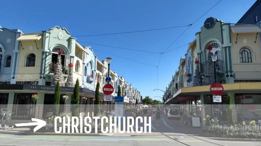 Christchurch, Canterbury Region of New Zealand