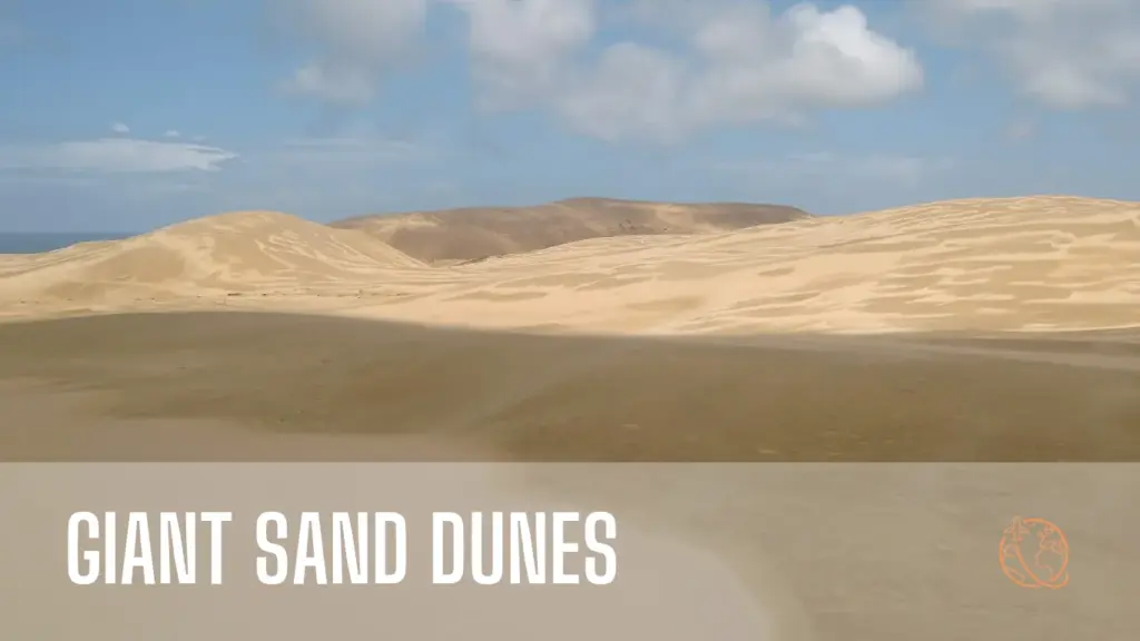 Sand Dunes, Northland Region of New Zealand
