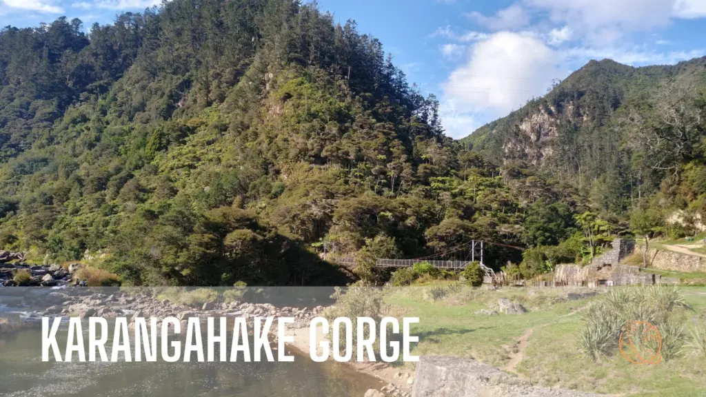 Karangahake Gorge, Waikato Region of New Zealand