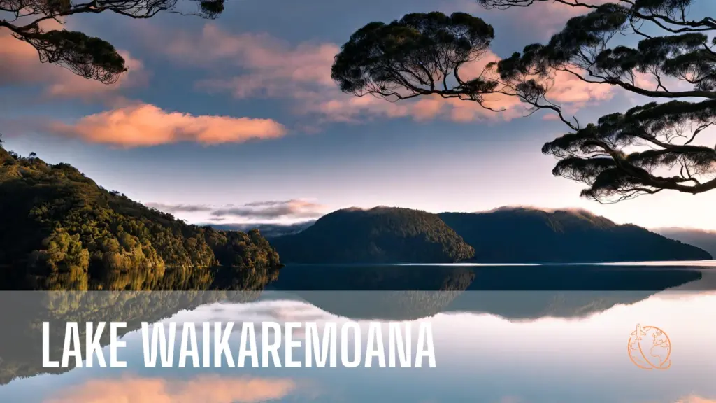 Lake Waikaremoana, Hawke's Bay Region of New Zealand 
