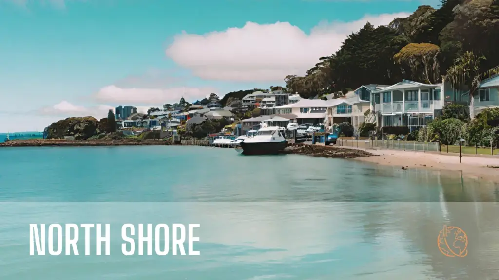 North Shore Auckland region of New Zealand