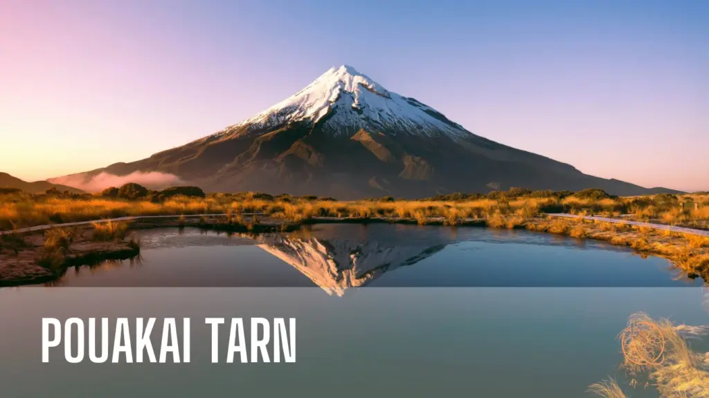Pouakai Tarn, Taranaki Region of New Zealand