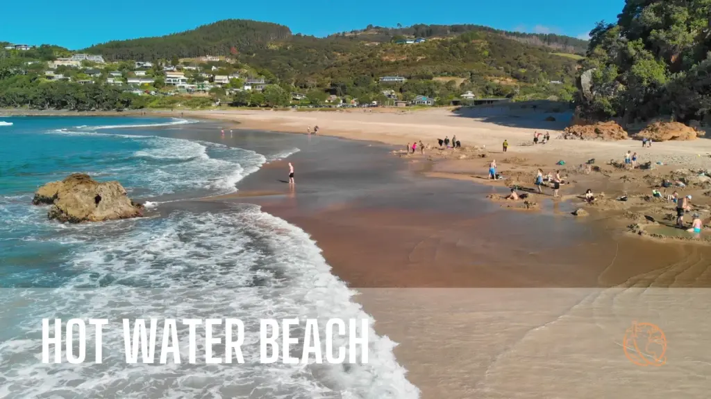 Hot Water Beach, Waikato Region of New Zealand