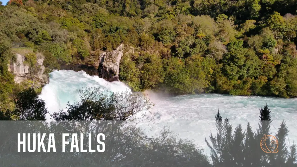 Huka Falls, Waikato Region of New Zealand